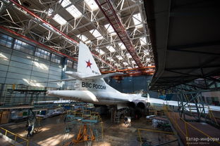 喀山飞机制造厂内的图 160轰炸机